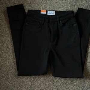 DU/ER high rise skinny jeans